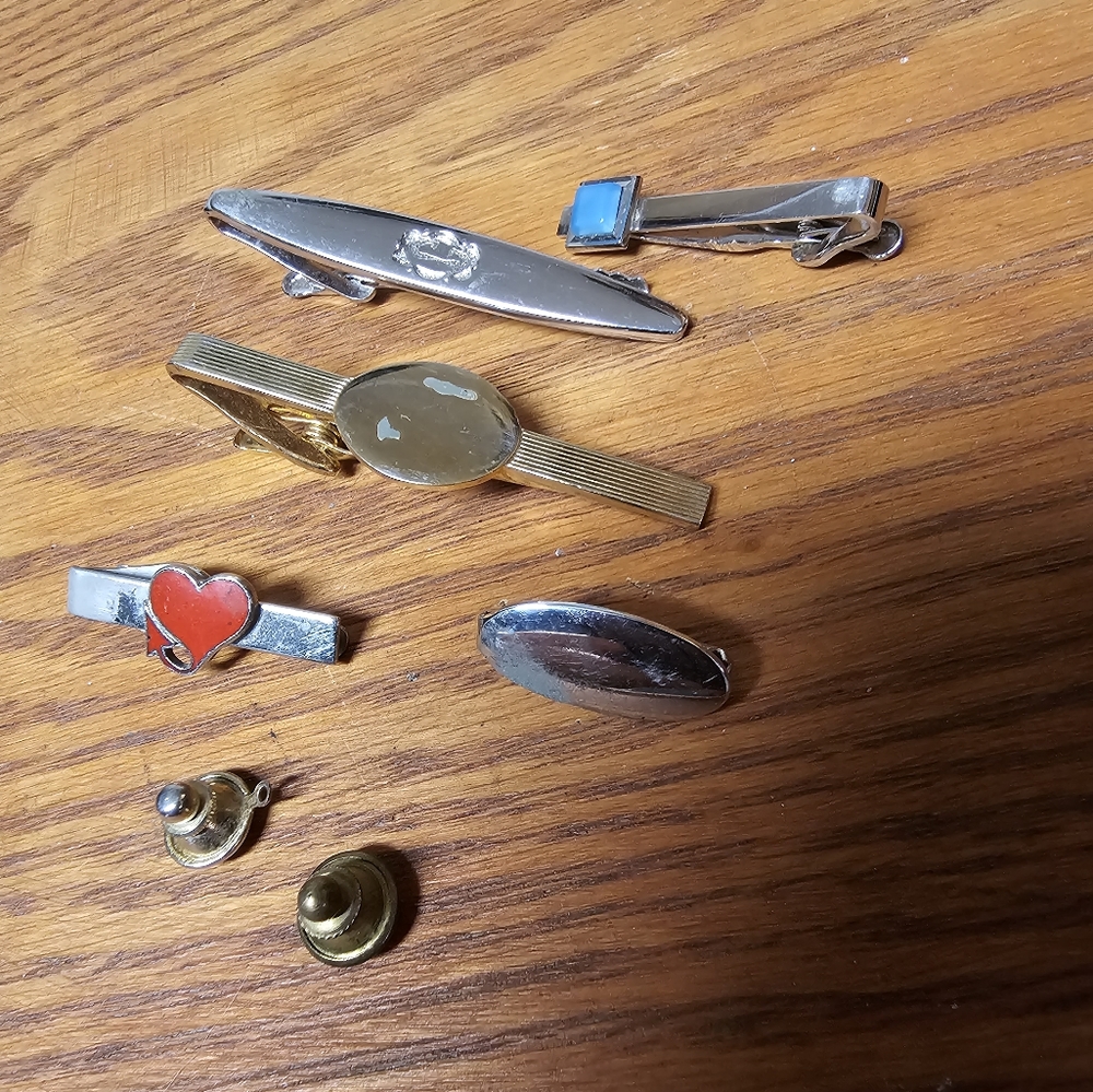 Tie Clips, variety.
